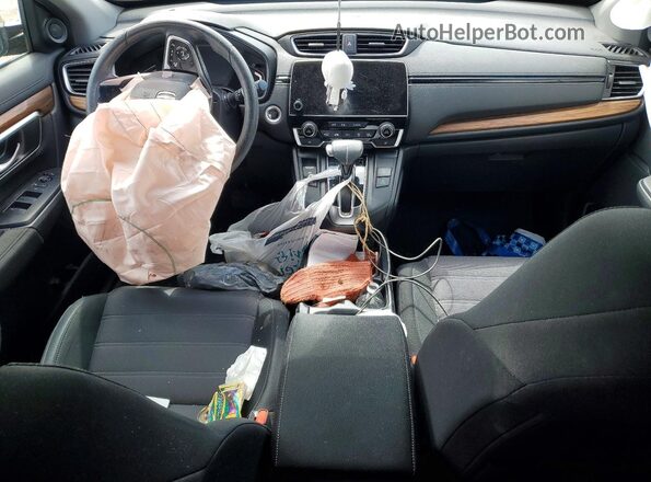 7FARW2H52NE029417 2022 HONDA CR-V Серый Вид панели приборов