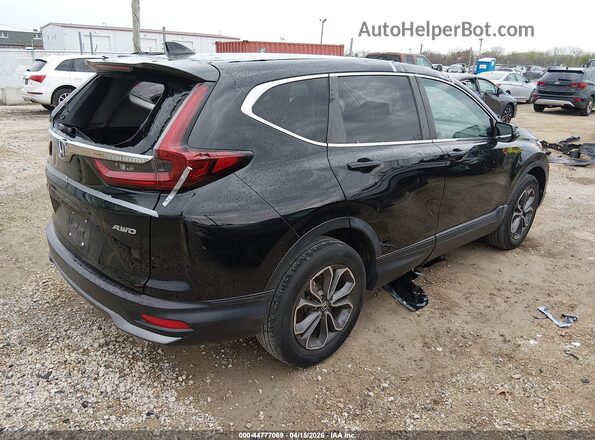 7FARW2H55LE016187 2020 HONDA CR-V Черный Задняя правая четверть