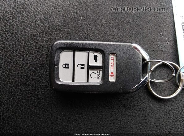7FARW2H55LE016187 2020 HONDA CR-V Черный Вид панели приборов