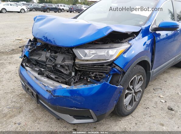 7FARW2H55ME020242 2021 HONDA CR-V Синий Вид спереди