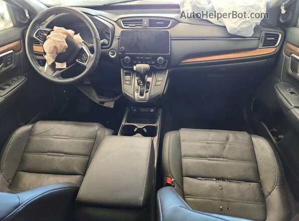 7FARW2H82NE023675 2022 HONDA CR-V White წინა პანელის ხედი