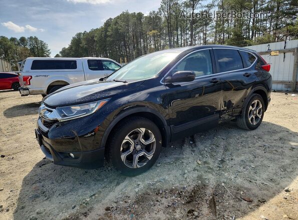 7FARW2H84JE034218 2018 HONDA CR-V Black Przód lewy