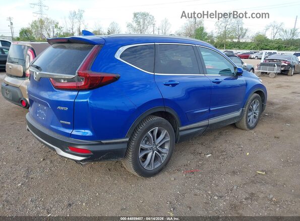 7FARW2H90LE012485 2020 HONDA CR-V Синий Задняя правая четверть