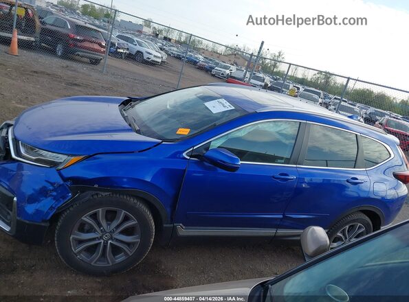7FARW2H90LE012485 2020 HONDA CR-V Синий Панорамный вид салона 360°