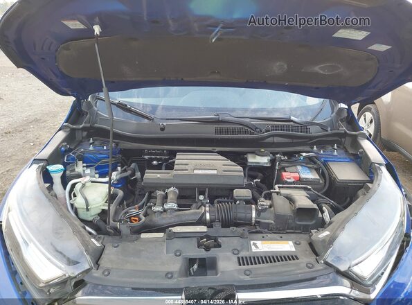 7FARW2H90LE012485 2020 HONDA CR-V Синий Вид сзади