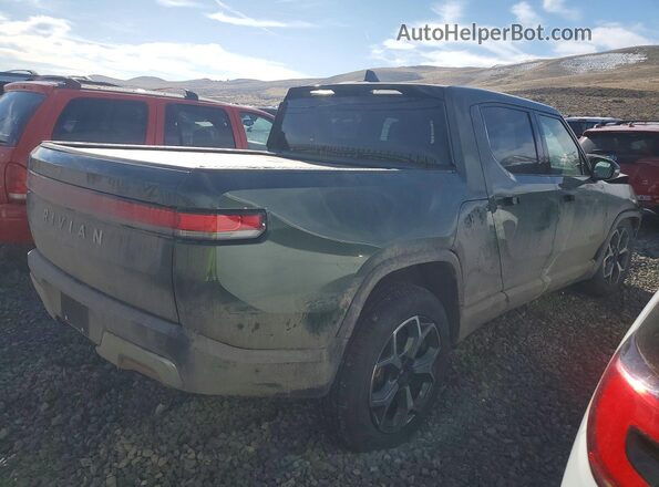 7FCTGAAA3NN015344 2022 RIVIAN R1T Green უკანა მარჯვენა
