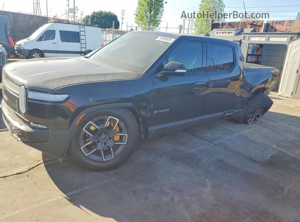 7FCTGAAL1NN009723 2022 RIVIAN R1T Black Առջևի ձախ երեք քառորդ տեսարան