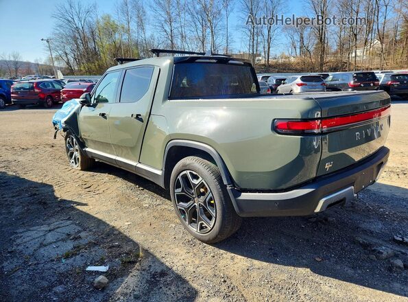7FCTGAAL2NN000058 2022 RIVIAN R1T Green Задня ліва чверть