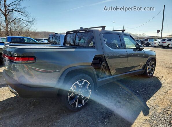 7FCTGAAL2NN000058 2022 RIVIAN R1T Green Задня права чверть