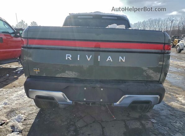 7FCTGAAL2NN000058 2022 RIVIAN R1T Green Вид ззаду