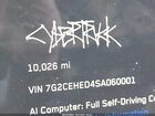 2025 Tesla Cybertruck All-wheel Drive Silver vin: 7G2CEHED4SA060001