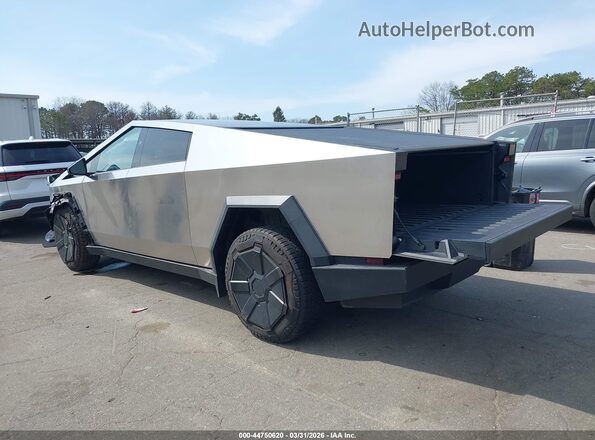 7G2CEHED4SA060001 2025 TESLA CYBERTRUCK Silver Tył lewy