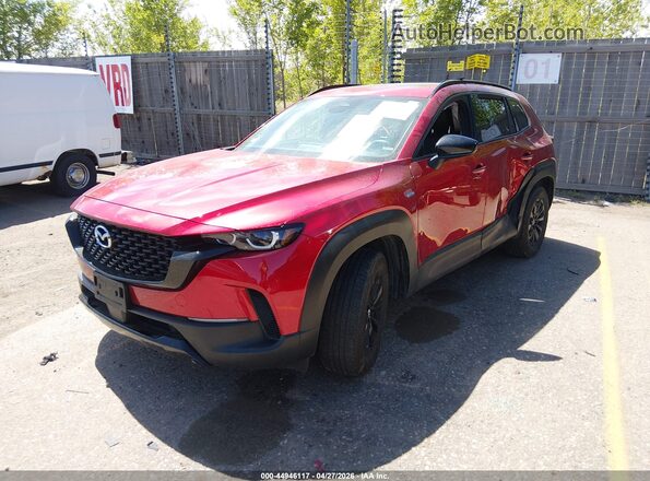 7MMVAADW0SN131250 2025 MAZDA CX-50 HYBRID Red Przód lewy