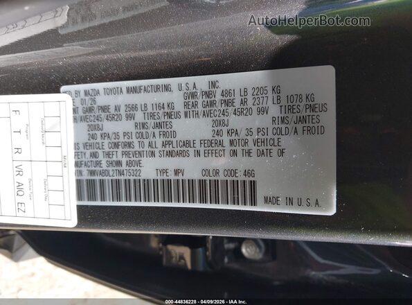 7MMVABDL2TN475322 2026 MAZDA CX-5 Black Widok komory silnika
