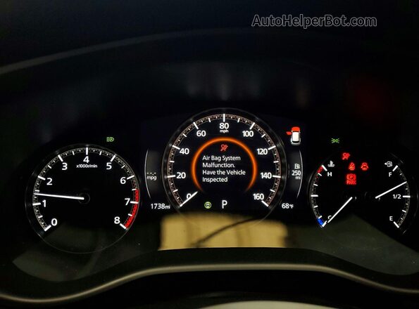7MMVABDL3TN475300 2026 MAZDA CX-5 Black Vista del cuadro de instrumentos