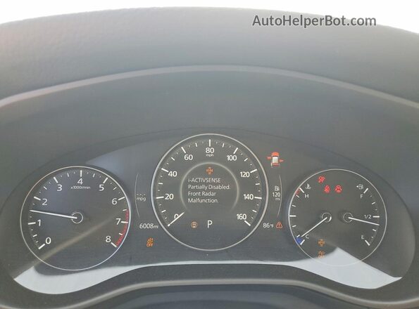 7MMVABDL5TN472222 2026 MAZDA CX-5 Black Вид щитка приладів