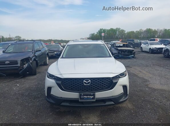 7MMVABDM6SN341565 2025 MAZDA CX-5 White ხელსაწყოთა პანელის ხედი