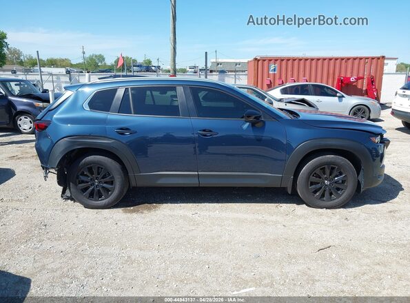 7MMVABDM7SN312852 2025 MAZDA CX-5 Blue Вид задньої частини салону