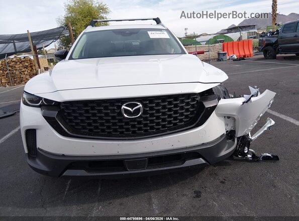 7MMVABDM8RN156086 2024 MAZDA CX-5 White Առջևի վահանակի տեսք