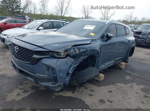 7MMVABEM2RN227877 2024 MAZDA CX-5 Синий Передняя левая четверть