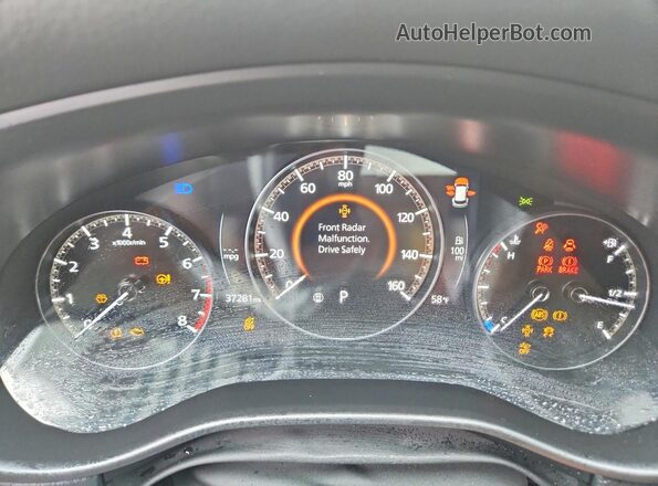 7MMVABEM5RN184524 2024 MAZDA CX-5 Blue Instrument cluster view