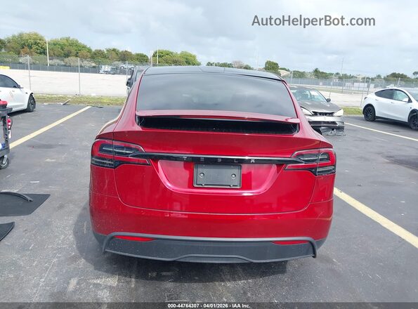 7SAXCBE58RF440572 2024 TESLA MODEL X Красный 