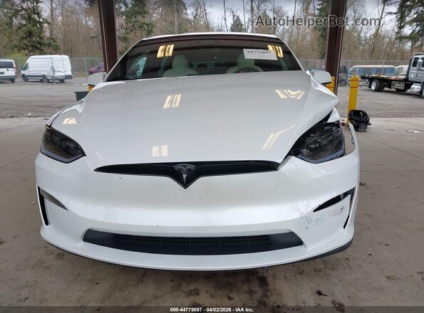 7SAXCBE58SF464909 2025 TESLA MODEL X Белый Вид щитка приборов