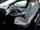 2022 Tesla Model X Синий vin: 7SAXCBE60NF334071