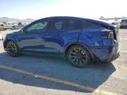 2022 Tesla Model X Синий vin: 7SAXCBE60NF334071