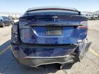 2022 Tesla Model X Синий vin: 7SAXCBE60NF334071