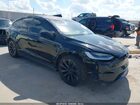 2022 Tesla Model X Plaid Tri Motor All-wheel Drive Black vin: 7SAXCBE62NF340003