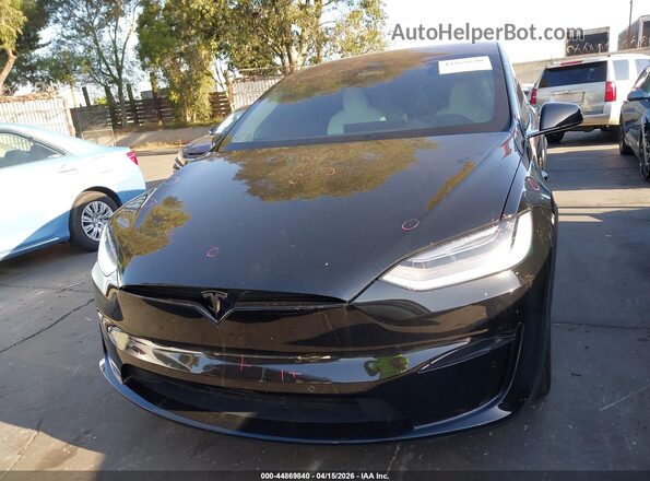 7SAXCBE67NF333967 2022 TESLA MODEL X Черный Вид щитка приборов