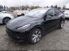 2022 Tesla Model Y Long Range Dual Motor All-wheel Drive Black vin: 7SAYGAEE1NF535083