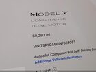2022 Tesla Model Y Long Range Dual Motor All-wheel Drive Black vin: 7SAYGAEE1NF535083