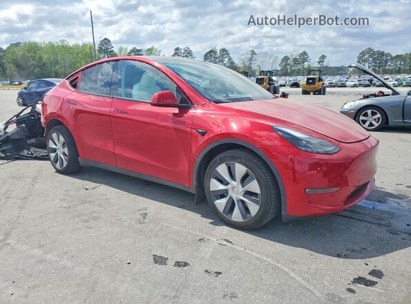 7SAYGAEE1PF895117 2023 TESLA MODEL Красный Передняя правая четверть
