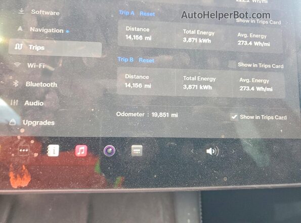 7SAYGAEE1SF304745 2025 TESLA MODEL Серебряный Вид щитка приборов
