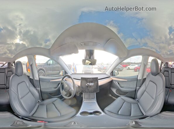 7SAYGAEE1SF304745 2025 TESLA MODEL Серебряный Вид наклейки с VIN-кодом