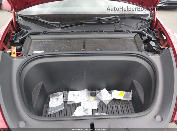 7SAYGAEE2PF910482 2023 TESLA MODEL Y Red Widok z tyłu