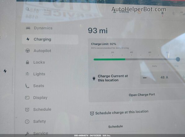 7SAYGAEE4NF388757 2022 TESLA MODEL Y Black 