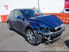 2023 Tesla Model Y Awd/long Range Dual Motor All-wheel Drive Blue vin: 7SAYGAEE4PF926635