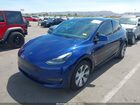 2023 Tesla Model Y Awd/long Range Dual Motor All-wheel Drive Navy vin: 7SAYGAEE5PF875212