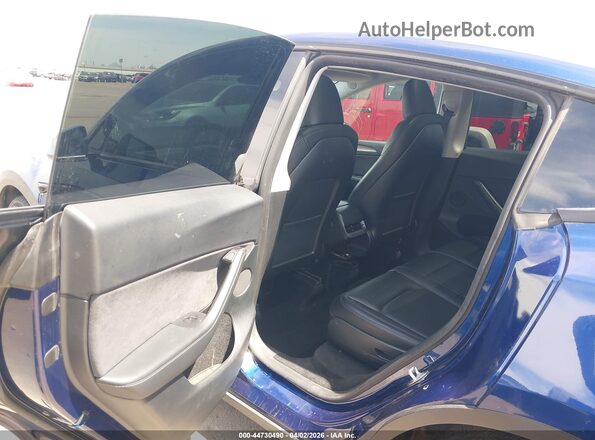 7SAYGAEE5PF875212 2023 TESLA MODEL Y Navy VIN կոդի պիտակի տեսք