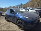 2023 Tesla Model Y Awd/long Range Dual Motor All-wheel Drive Dark Blue vin: 7SAYGAEE5PF905177