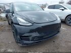 2022 Tesla Model Y Long Range Dual Motor All-wheel Drive Black vin: 7SAYGAEE6NF315261
