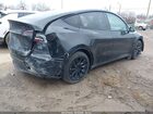 2022 Tesla Model Y Long Range Dual Motor All-wheel Drive Black vin: 7SAYGAEE6NF315261