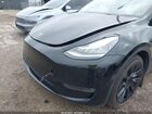 2022 Tesla Model Y Long Range Dual Motor All-wheel Drive Black vin: 7SAYGAEE6NF315261