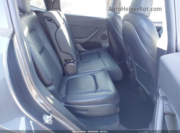 7SAYGAEE6PF612288 2023 TESLA MODEL Y Gray Vista de la etiqueta del VIN