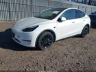 2023 Tesla Model Y Awd/long Range Dual Motor All-wheel Drive White vin: 7SAYGAEE6PF804780