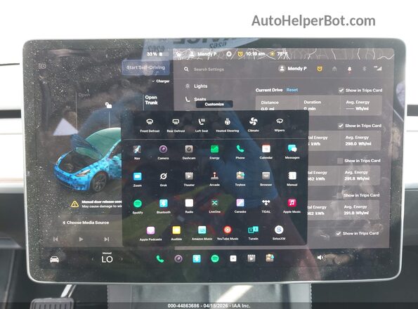 7SAYGAEE6SF293788 2025 TESLA MODEL Y Gray 