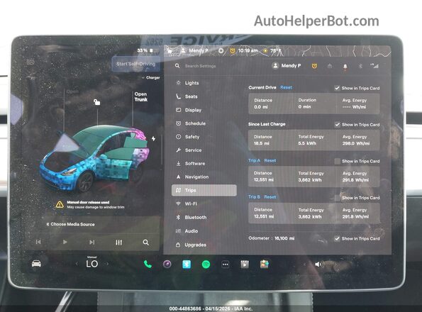 7SAYGAEE6SF293788 2025 TESLA MODEL Y Gray Вид задніх сидінь